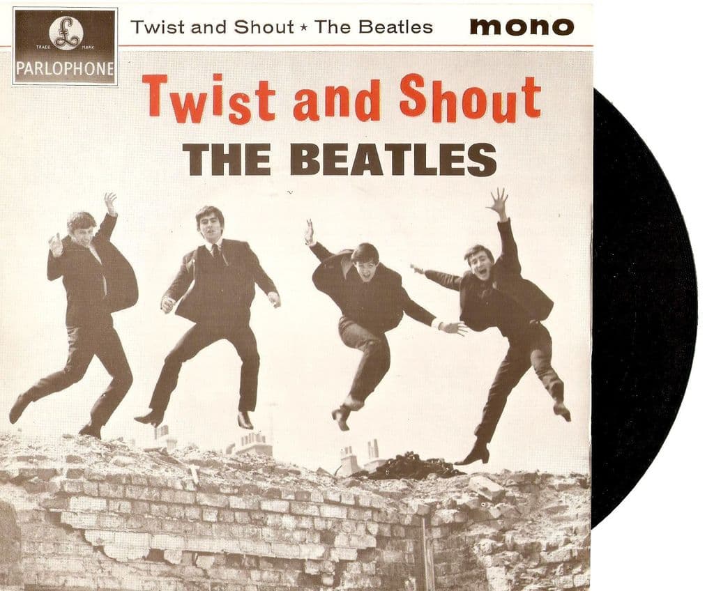 THE BEATLES Twist And Shout EP Vinyl Record 7 Inch Parlophone